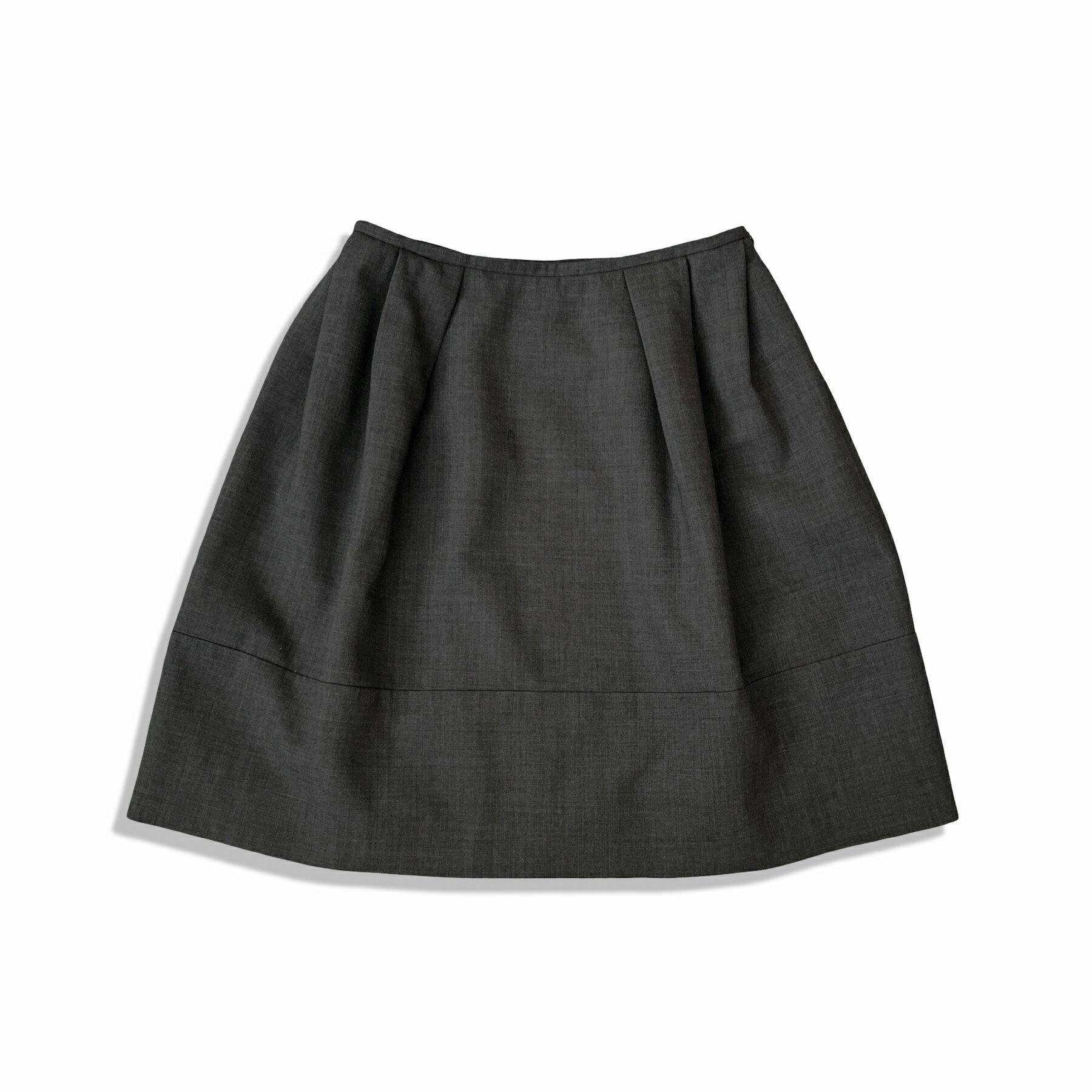 乐天商城 - FOXEY フォクシー マカロンシック タック スカート size 40 グレー 32107【中古】【鑑定済み】