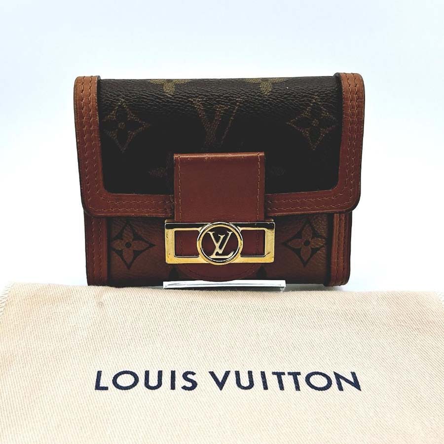 Rakuten - LOUIS VUITTON ルイヴィトン M68725 ポルトフォイユ コンパクト モノグラムリバース 財布 【中古】【鑑定済み】