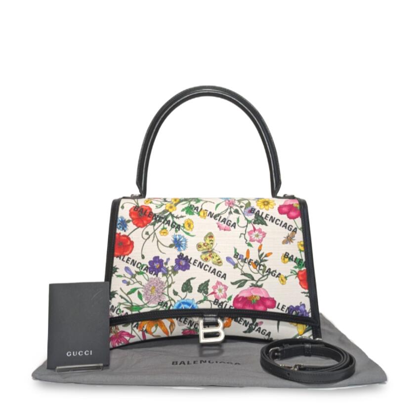 Rakuten - 【極美品】 BALENCIAGA × GUCCI バレンシアガ グッチ ハッカーPJ フローラ 2WAY ショルダー ハンドバッグ 【中古】【鑑定済み】