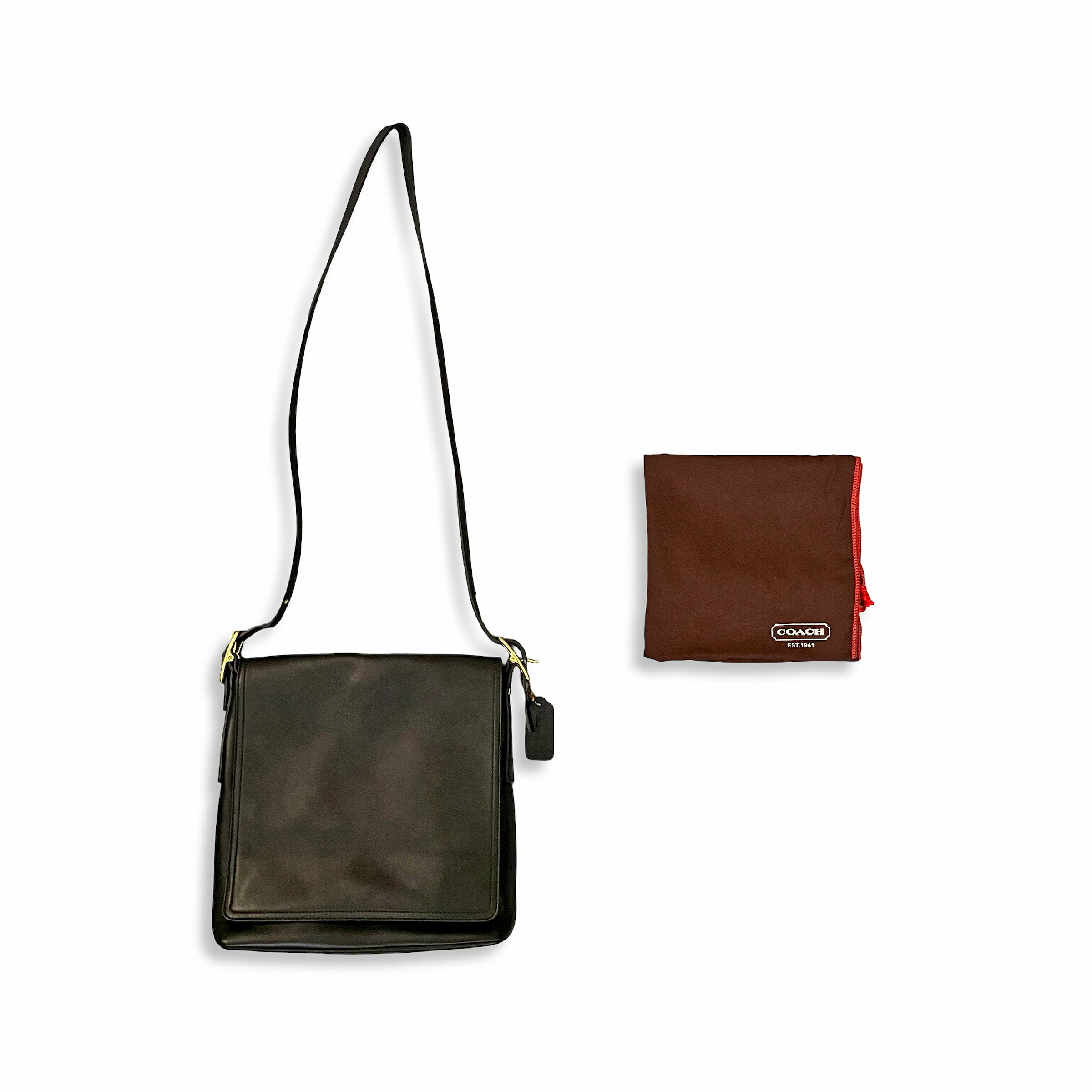 Rakuten - COACH コーチ オールドコーチ レザー ショルダーバッグ ブラック 9829【中古】【鑑定済み】