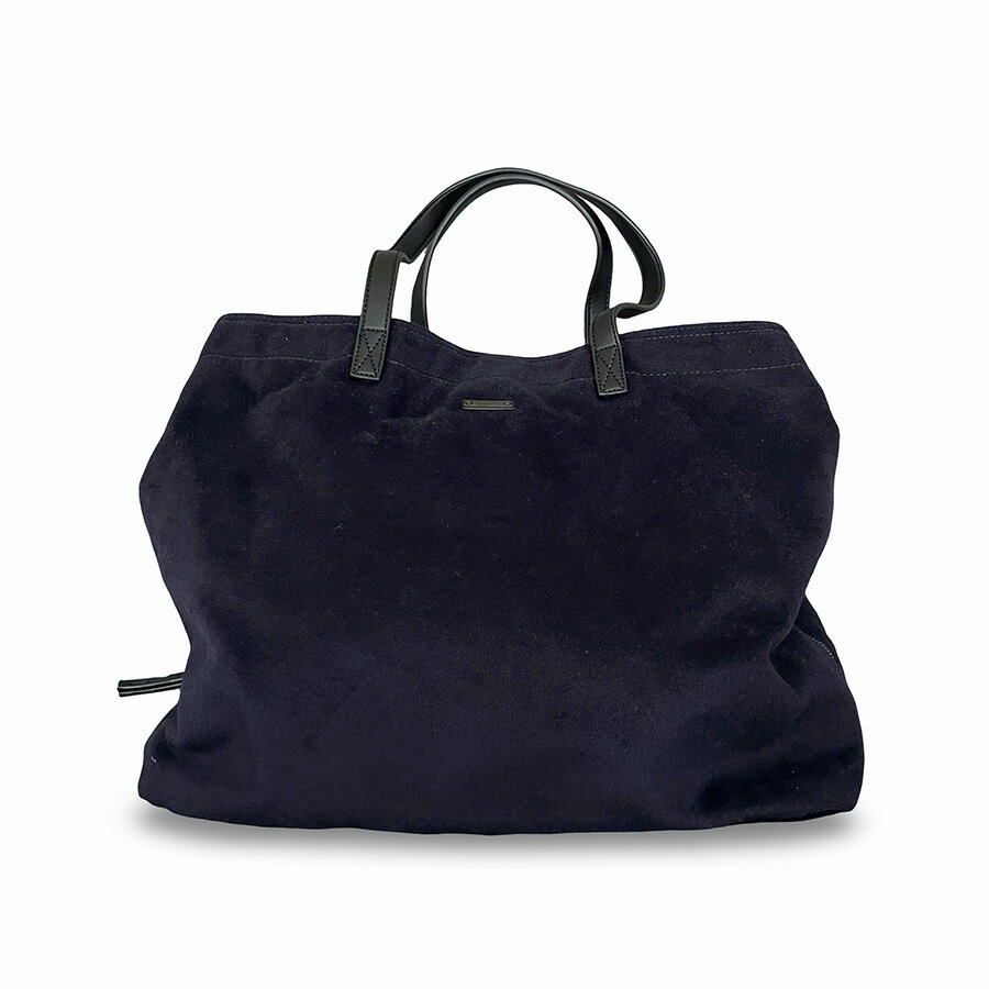 Rakuten - MASTER BUNNY EDITION マスターバニーエディション スエード調 ロッカーバッグ トートバッグ ネイビー ゴルフ【中古】【鑑定済み】