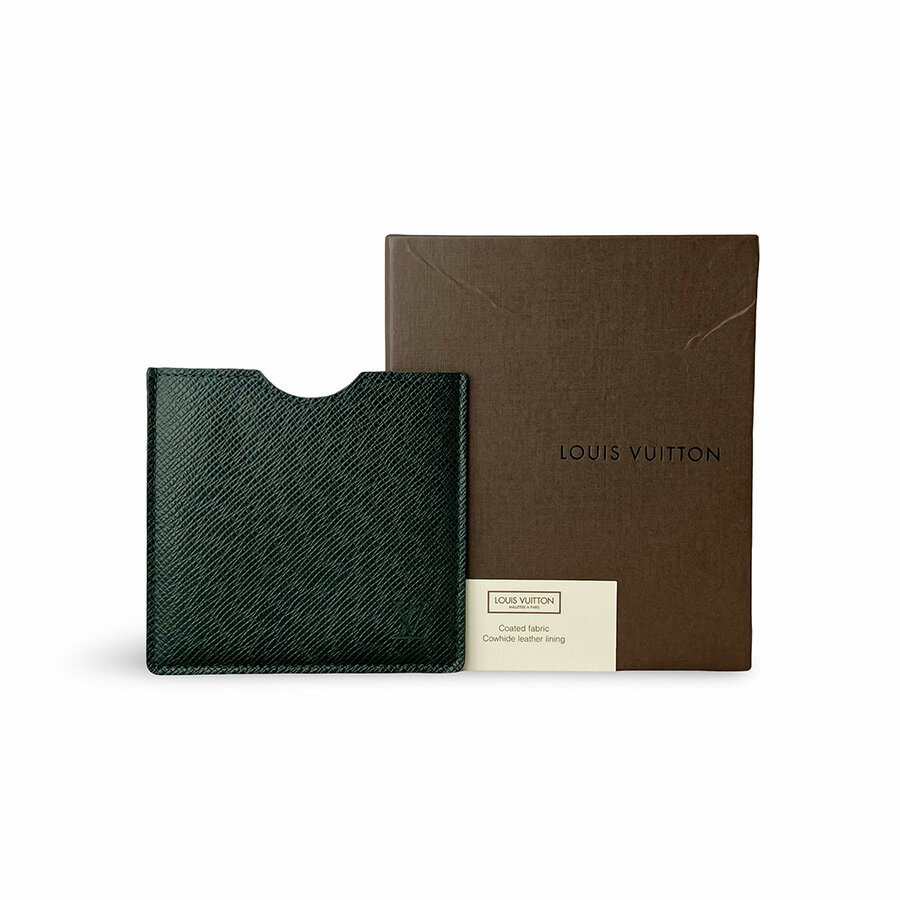 Rakuten - LOUIS VUITTON ルイヴィトン TAIGA タイガ レザー カードケース パスケース 定期入れ ダークグリーン Aランク【中古】【鑑定済み】