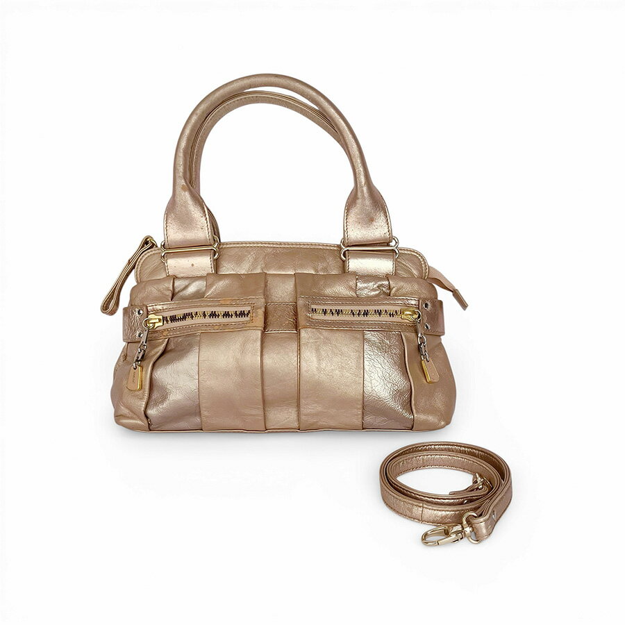 Rakuten - See by Chloe シーバイクロエ Daytripper デイトリッパー レザー 2WAY ショルダー ハンドバッグ ピンク レディース【中古】【鑑定済み】