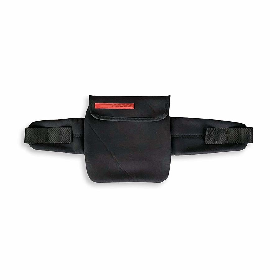 PRADA - PRADA SPORT プラダスポーツ ウエストポーチ ボディバッグ ブラック イタリア製【中古】【鑑定済み】