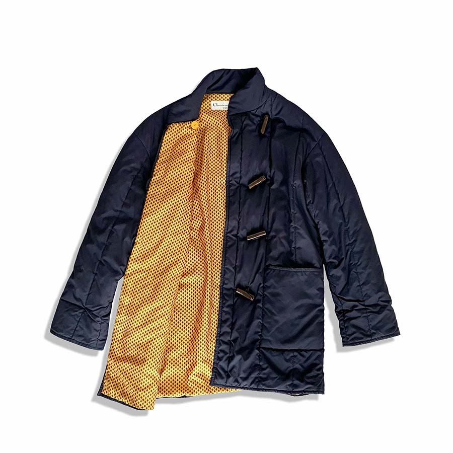 Rakuten - Christian Dior SPORTS クリスチャンディオール スポーツ トグルボタン 中綿 ナイロンジャケット コート ネイビー メンズ【中古】【鑑定済み】