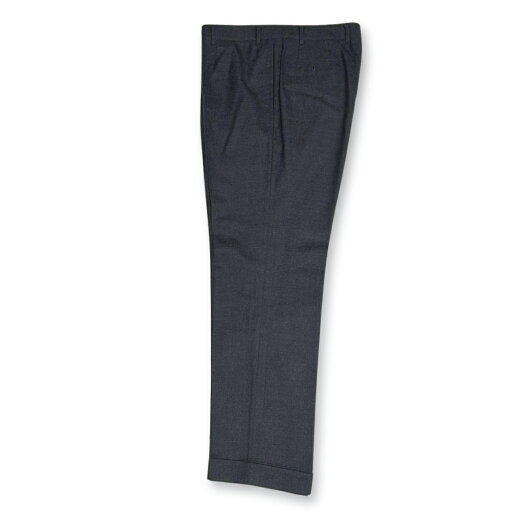 COL コルウ SUPER 100's ALL WOOL MADE IN HUDDERSFIELD ハダースフィールド ビスポーク センタープレス ボタンフライ 裾ダブル 無地 グレー スラックス パンツ ビジネス メンズ 神戸 日本製【中古】【鑑定済み】【送料無料】 COL コルウ SUPER 100's ALL WOOL MADE IN HUDDERSFIELD ハダースフィールド ビスポーク センタープレス ボタンフライ 裾ダブル 無地 グレー スラックス パンツ ビジネス メンズ 神戸 日本製【中古】【鑑定済み】【送料無料】
