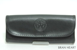 【中古】ヴェルサーチ VERSACE メデューサ メガネ/サングラス ケース ブラック メンズ 紳士【送料無料】