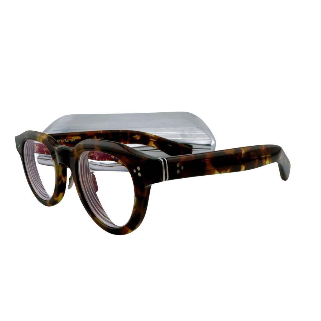 EYEVAN アイヴァン Blazer BRH 総柄 アイウェア 眼鏡 ブラウン（EYEVAN  