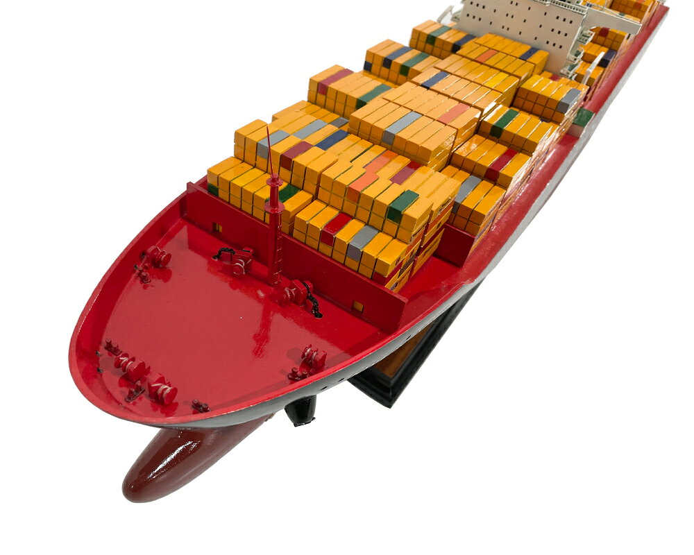 �����Ϸ� ����ƥ��� Hapag-Lloyd HAMBURG EXPRESS CONTAINER SHIP ��Wooden Model Boat�� TK0084P����Ĺ93cm 1/400�������� ������ ���󥫡��� ��ǥ륷�å�