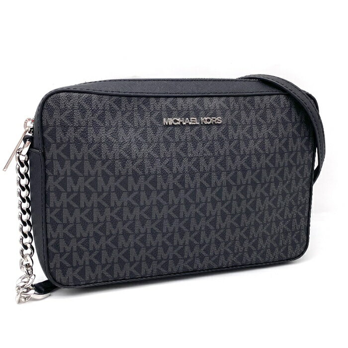 Rakuten - 【中古】美品 MICHAEL KORS マイケル コース ロゴ シグネチャー レザー チェーン ショルダー バッグ eH09100A