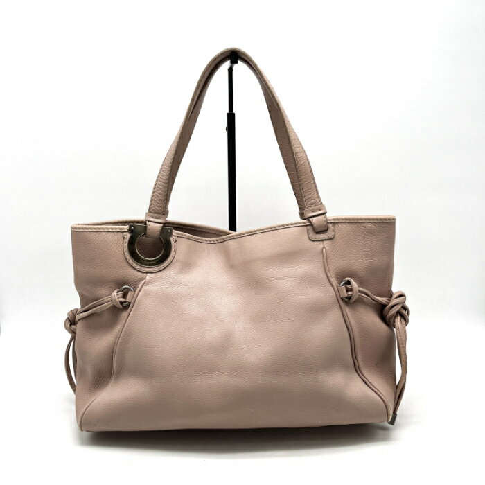 Bags, Accessories, Designer Items - 【中古】Salvatore Ferragamo フェラガモ ガンチーニ レザー ハンド トート バッグ fY11233A