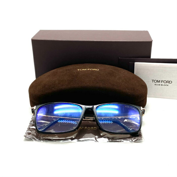 美品 TOM FORD トムフォード ロゴ シルバー メガネ eH10175N