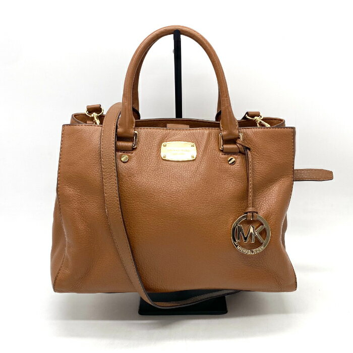 Other - 【中古】良品 MICHAEL KORS マイケルコース ロゴ 2wayレザー ハンド ショルダー バッグ fH0437N