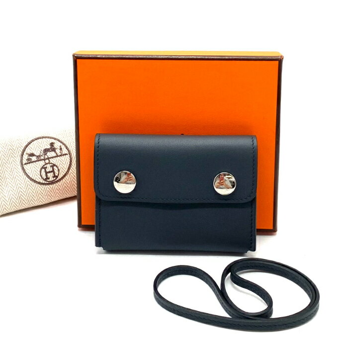 極美品 HERMES エルメス スナップ スイフト カードケース fY04477A
