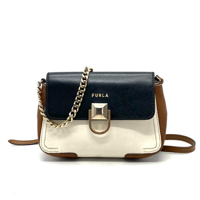 COACH コーチ C8296 バイカラー ショルダーバッグ レザー レディース [中古] COACH - COACH コーチ C8296 バイカラー ショルダーバッグ レザー
