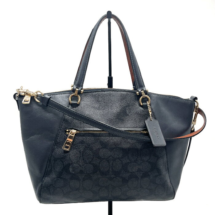 レディース COACH コーチ ワンショルダーバッグ 2way 肩掛け レザー 23537