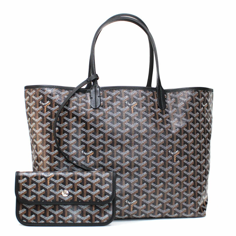 䡼 GOYARD ȡȥХå 륤 PM ˥å ֥å Υ  PVCƥ󥰥Х ե SAC SAINT LOUIS PM NOIR STLOUIPMLTY01CL01P