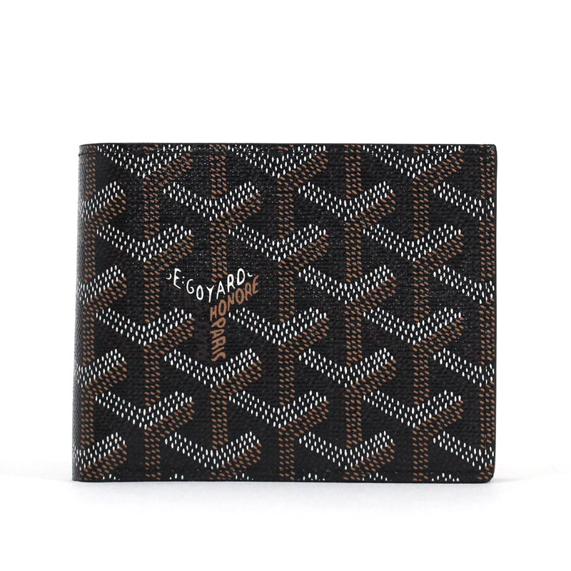 ゴヤール GOYARD 二つ折り財布 2折財布 ポルトフォイユ・サンフロランタン ユニセックス ノワール ブラック 黒 PORTEFEUILLE ST FLORENTIN STFL02PML TYO1CL01P NOIR