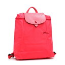 ロンシャン LONG CHAMP バックパック リュックサック ル・プリアージュ クラブ パマグラネト ピンク Le Pleage Club Back Pack POMEGRANATE L1699 619 P35