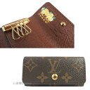 ルイ・ヴィトン キーケース ≪新品≫ LOUIS VUITTON ルイヴィトン モノグラム ミュルティクレ4 4連キーケース M69517 LOUIS VUITTON バラ イエロー スタンプ入り 箱 リボン ラッピング 黄色