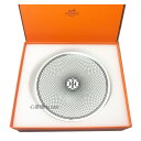 ≪ 新品 ≫ HERMES エルメス Hデコ　アッシュデコ シリーズ パン プレート　14cm 白 ホワイト箱 リボン　ラッピング Hdeco white plate gift box