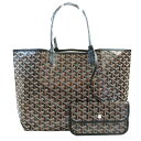 ≪ 新品 ≫ 正規品 GOYARD ゴヤール サンルイ PM 黒 ブラック トート バッグ ショッパー リボン ラッピング ST LOUIS PM Black tote bag