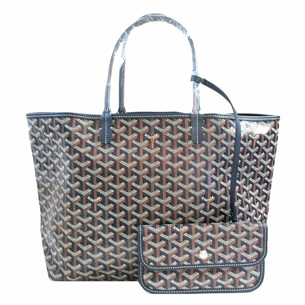 ゴヤール　マザーズバッグ ≪ 新品 ≫ 正規品 GOYARD ゴヤールサンルイ PM マリーヌ ネイビー 紺 トート バッグ ショッパー リボン ラッピング ST LOUIS　PM Marine Naby tote beg brand new