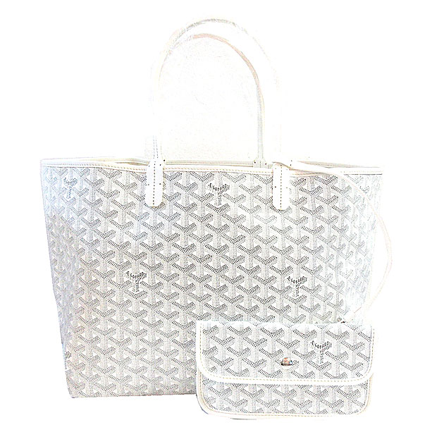     GOYARD 䡼륵륤 PM  ۥ磻 ȡ Хå åѡ ܥ åԥ ST LOUISPM White tote bag brand new