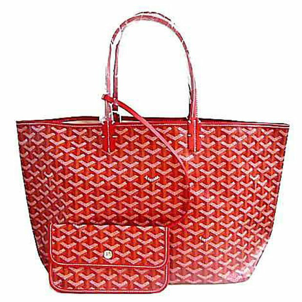 トートバッグ ≪ 新品 ≫ 正規品 GOYARD ゴヤールサンルイ PM 赤 レッド トート バッグ ショッパー リボン ラッピング ST LOUIS　PM Red tote bag brand new