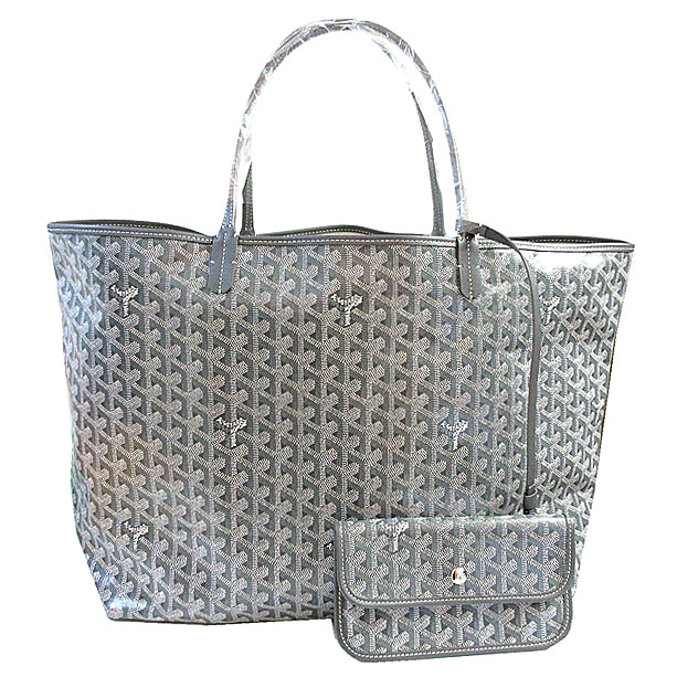 ゴヤール　マザーズバッグ ≪ 新品 ≫ 正規品 GOYARD ゴヤールサンルイ GM グリス グレー トート バッグ ショッパー リボン ラッピング ST LOUIS　GM Gris grey tote bag brand new