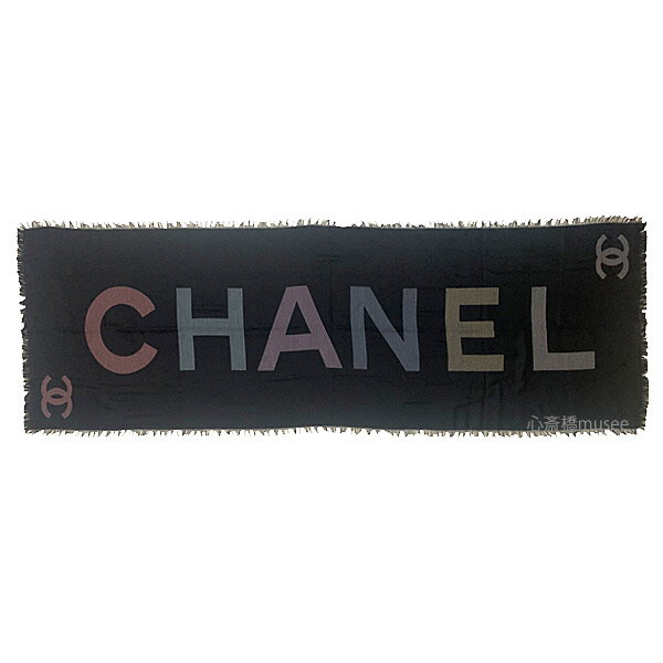 ≪ 新品 ≫ CHANEL シャネル ストール ショール CC ロゴ 黒 ブラック ココマーク カシミア AA8992 B10516 NN133 箱 リボン ラッピング