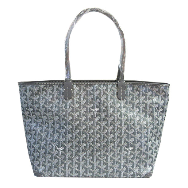 ≪ 新品 ≫ 正規品 GOYARD ゴヤール アルトワ PM グリス グレー ファスナー付き トートバッグ ショッパー リボン ラッピング ARTOIS PM Gris gray tote bag