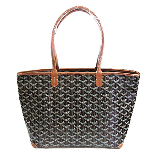 トートバッグ ≪ 新品 ≫ 正規品 GOYARD ゴヤール アルトワ PM ナチュラル ブラウン ブラック 黒 ファスナー付き トートバッグ ショッパー リボン ラッピング ARTOIS PM Natural Black tote bag