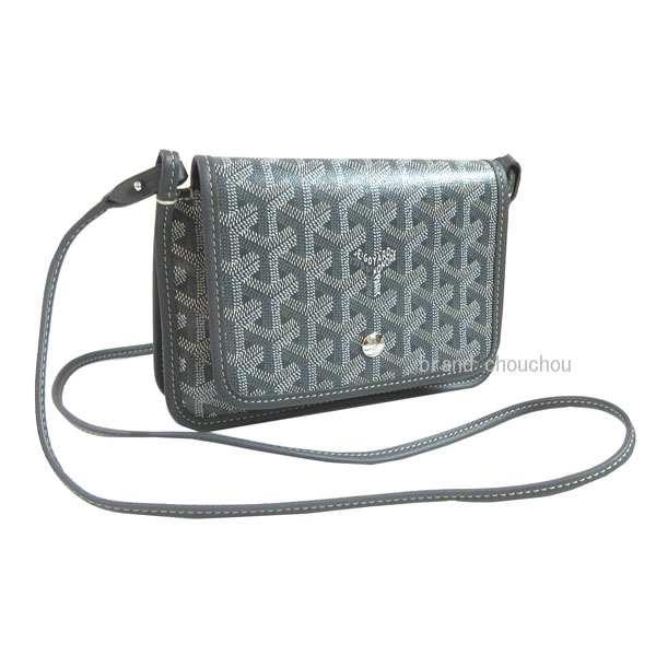 ≪新品≫正規品 GOYARD ゴヤール プリュメ PLUMET ポーチウォレット グリス グレー ショッパー リボン ラッピング 財布 ≪BrandNew≫ GOYARD PLUMET Pouch Wallet Grease Gray Shopper Ribbon Wrapping Wallet