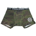 《新品》CHROMEHEARTS クロムハーツ SHORT BOXER ショート ボクサー パンツ 迷彩 カモフラージュ XL ロゴ メンズ 箱 正規品 ≪Br...