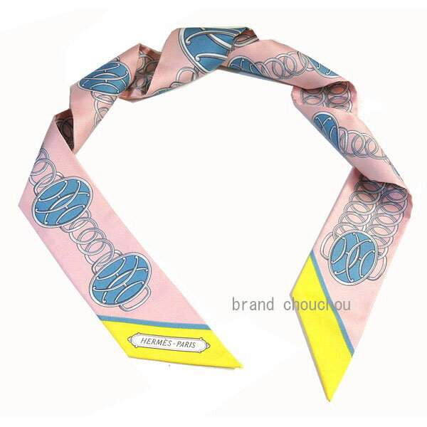 ≪新品≫ エルメス ツイリー リフト プロフィール/lift profile ローズパウダー　/ジョーヌ RosePoudre /..