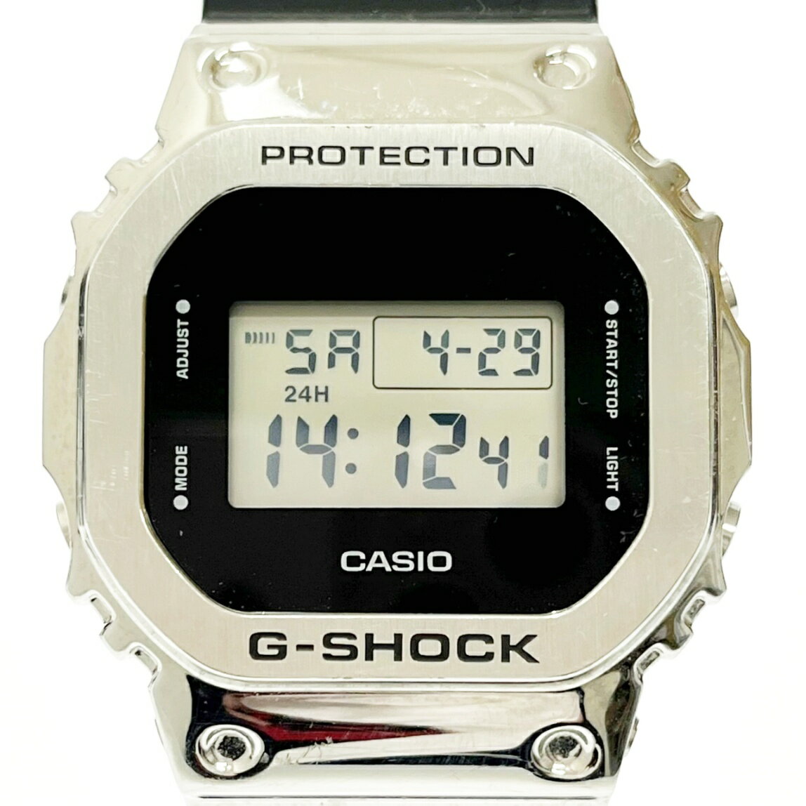 【中古】【箱付き】 CASIO カシオ GM-5600RI120-1JR G-SHOCK 石川遼モデル SS/樹脂 デジタル クオーツ メンズ 171093 腕時計