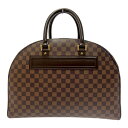 【中古】LOUIS VUITTON ルイ・ヴィトン N41454 ダミエ PVC ノリ―タ24 ボストンバッグ ブラウン 175342 ボストンバッグ