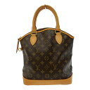 【中古】LOUIS VUITTON ルイ・ヴィトン M40102 モノグラム PVC ロックイットPM ハンドバッグ ブラウン 187965 ハンドバッグ