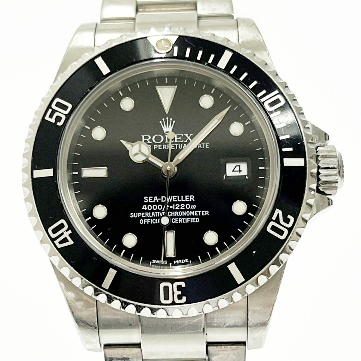 【中古】ROLEX ロレックス 16600 シードゥエラー SS 自動巻き メンズ 183934 腕時計
