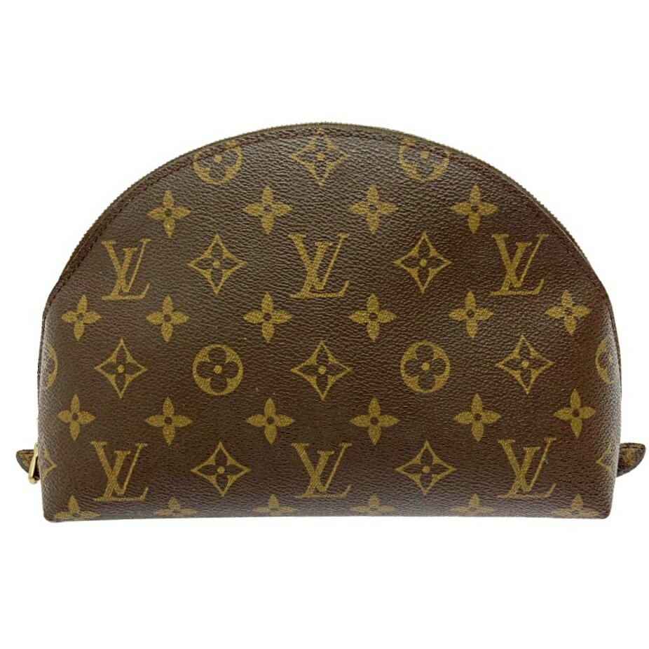 【中古】【ジャンク】 LOUIS VUITTON ルイ・ヴィトン M47520 モノグラム PVC トゥルース ドゥミロンド ポーチ ブラウン 202754 ポーチ