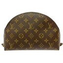 【中古】【ジャンク】 LOUIS VUITTON ルイ・ヴィトン M47520 モノグラム PVC トゥルース ドゥミロンド ポーチ ブラウン 202754 ポーチ