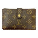 LOUIS VUITTON ルイ・ヴィトン M61674 モノグラム PVC ポルトフォイユ ヴィエノワ ブラウン 215965 二つ折り財布