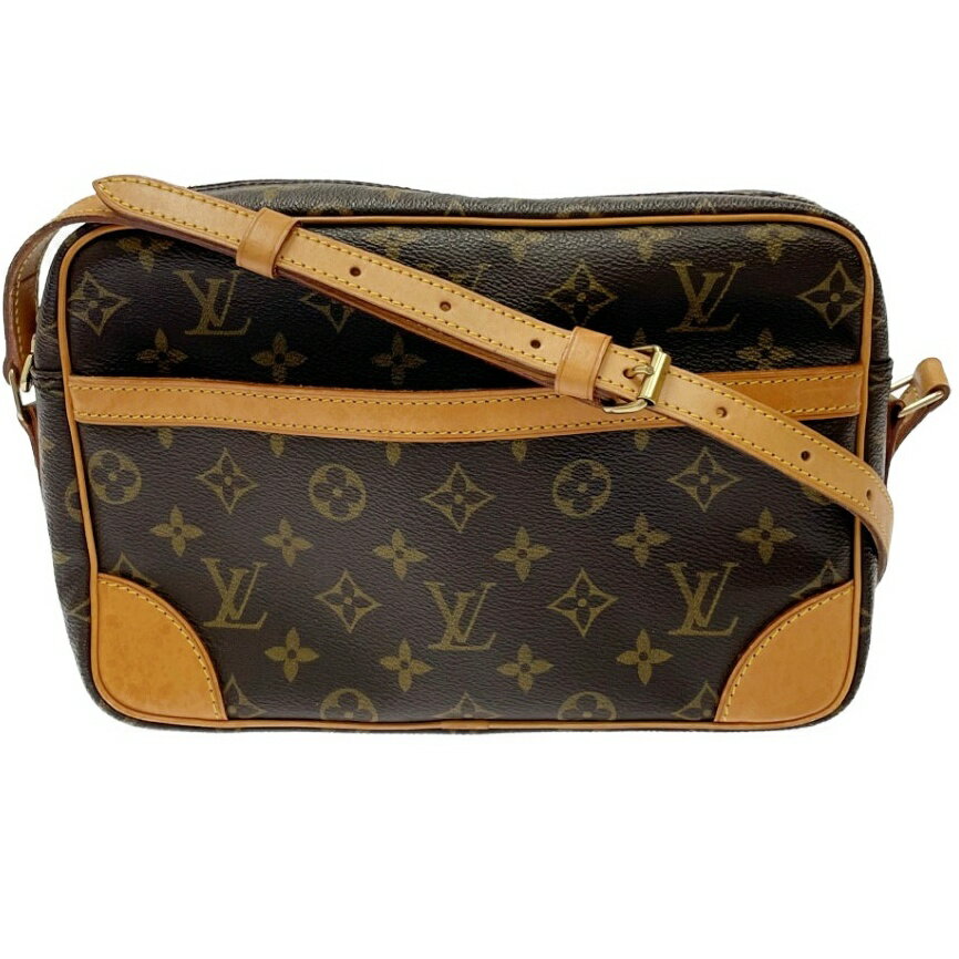 【中古】【ジャンク】 LOUIS VUITTON ルイ ヴィトン M51274 モノグラム PVC トロカデロ27 ショルダーバッグ ブラウン 220237 ショルダーバッグ