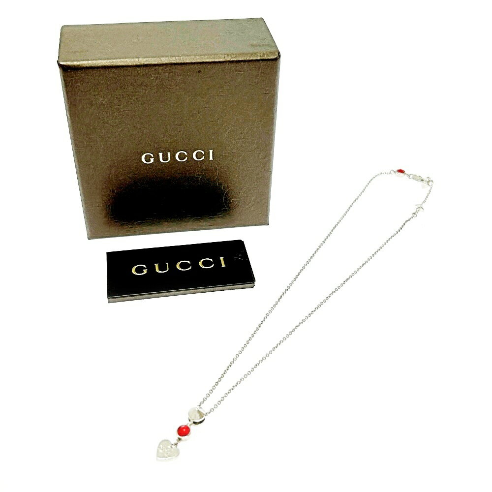 yÁzytz GUCCI Ob` Vo[ J[Xg[ n[g`[t lbNX 6.2g bh 925 271138 lbNX