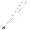 【中古】GUCCI グッチ シルバー インターロッキングG アラベスク ネックレス 7.3g 925刻印 270856 ネックレス