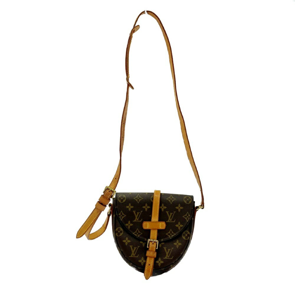 【中古】【ジャンク】 LOUIS VUITTON ルイ・ヴィトン M51234 モノグラム PVC シャンティPM ショルダーバッグ ブラウン 281331 ショルダーバッグ