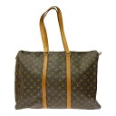 【中古】LOUIS VUITTON ルイ・ヴィトン M51116 モノグラム PVC フラネリー50 ボストンバッグ ブラウン 317975 ボストンバッグ(4)