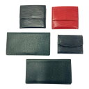 【中古】【ジャンク品含む】 LOUIS VUITTON ルイ・ヴィトン エピ PVC 財布5点セット ブラック 396857 二つ折り財布