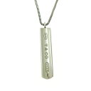【中古】TIFFANY&Co. ティファニー シルバー 1837 ナロー バー ネックレス 12.5g 925刻印 408056 ネックレス
